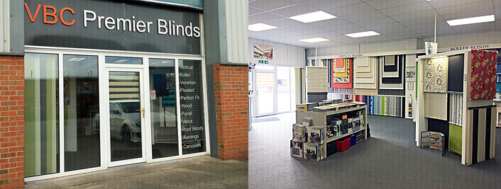 Grantham Blinds Showroom