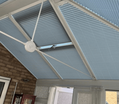 Perfect fit blinds for a conservatory